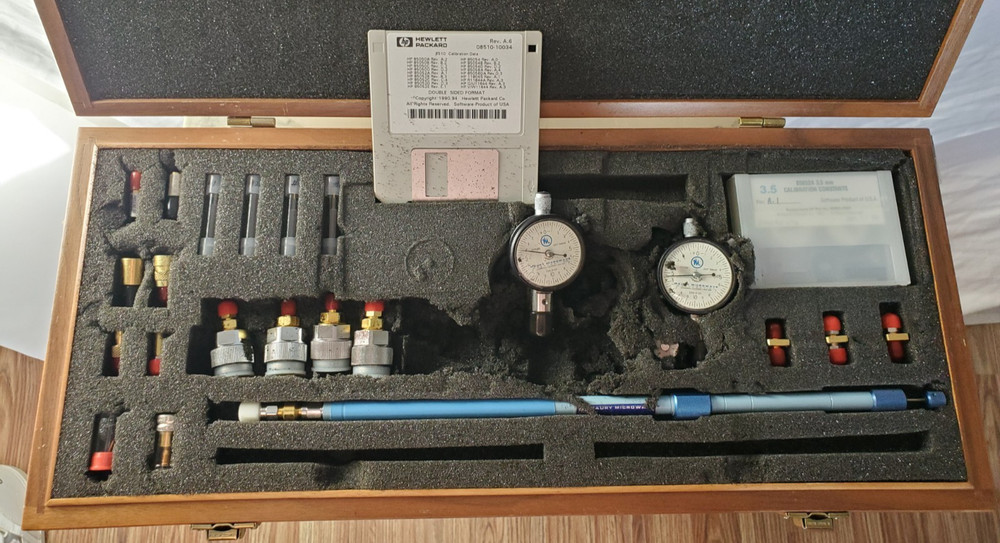 HP 85052A 3.5mm Calibration Kit - Missing Parts