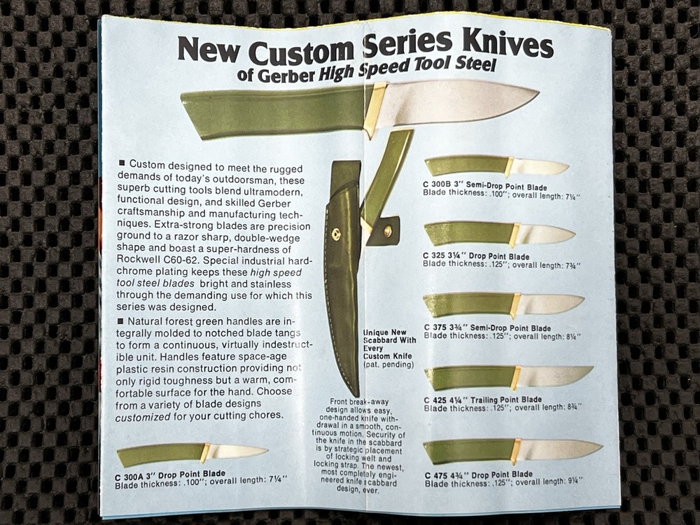 GERBER AL MAR C325 HUNTER KNIFE