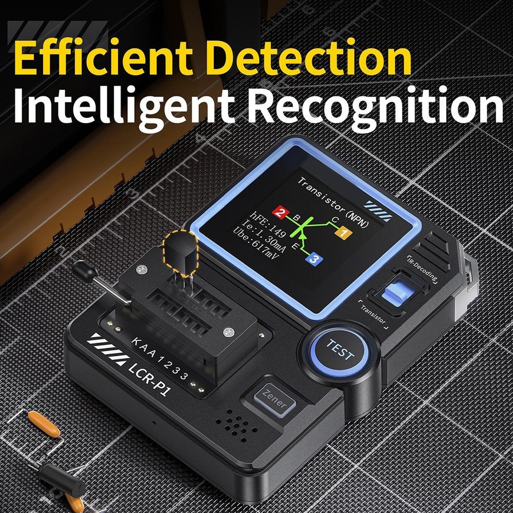 LCRP1 Transistor Tester Quick Component Identification Saves Time and Effort