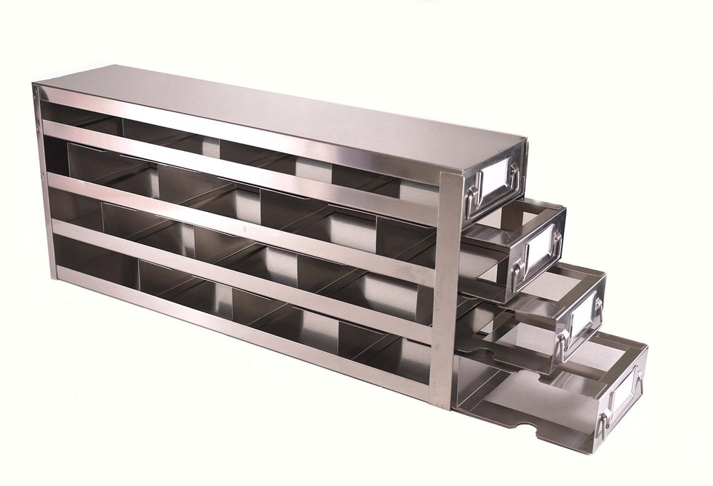 Upright Freezer Drawer Racks For 2" Boxes, UFD-442