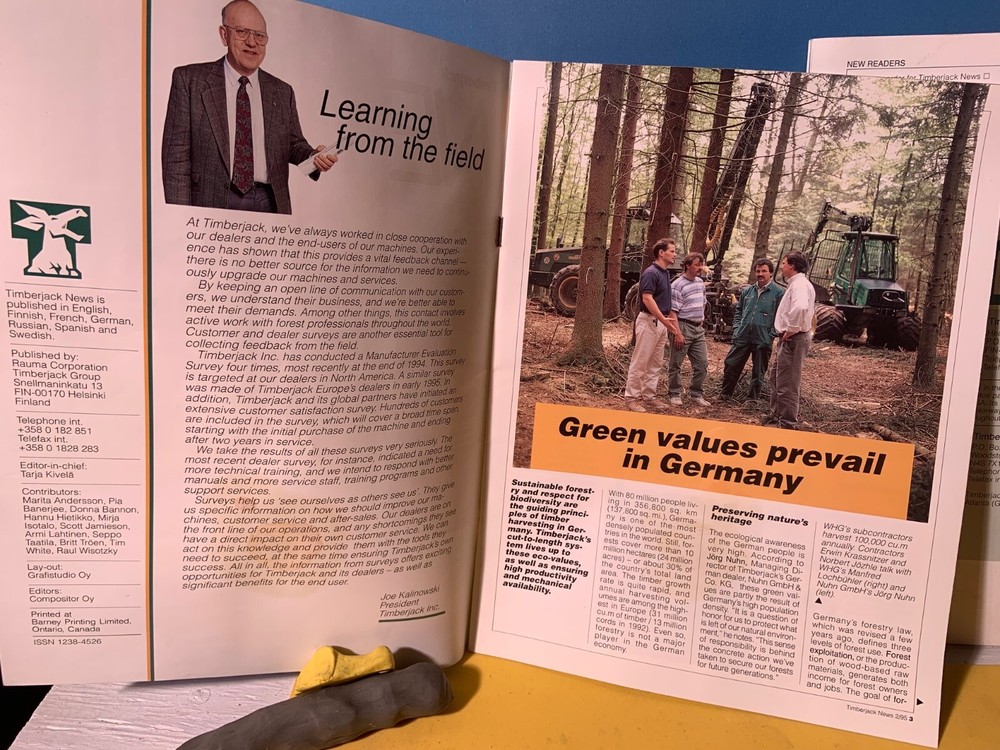 Timberjack News Forestry Logger Logging
