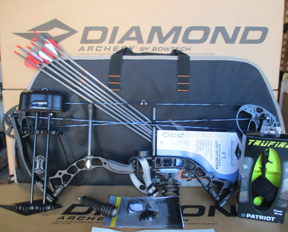 NEW Diamond Bowtech Infinite Edge Pro XT BLACK OPS Compound Bow UPGRADE PKG RH