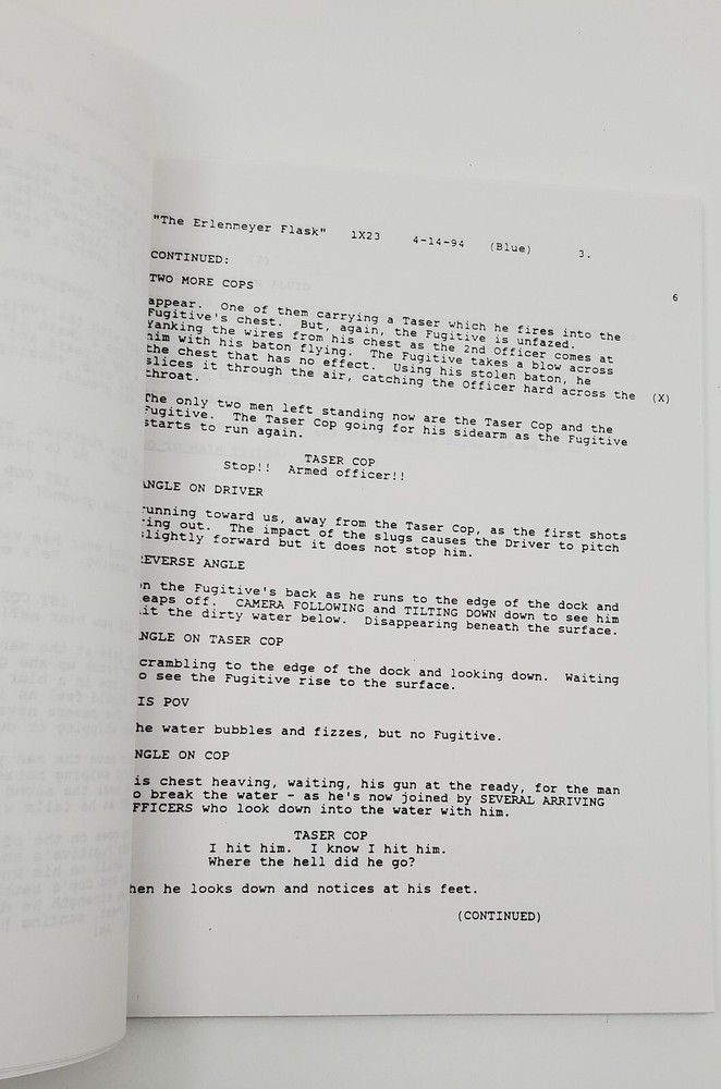 The X-Files "The Erlenmeyer Flask" Script Draft April 18 1994 Chris Carter