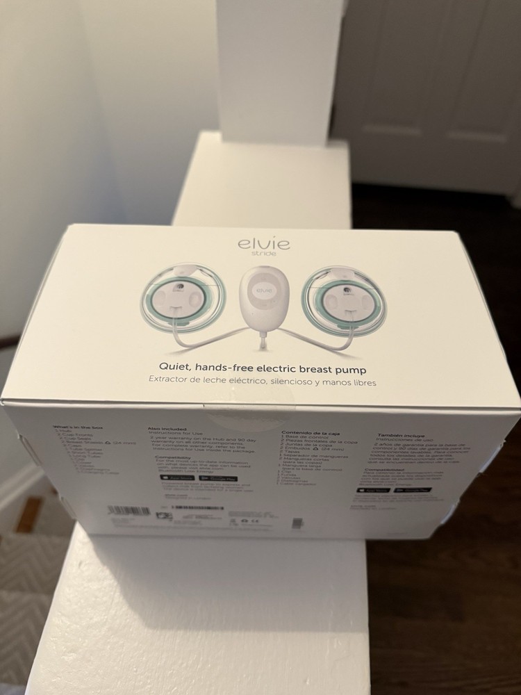 Elvie Stride Plus Double Electric Breast Pump