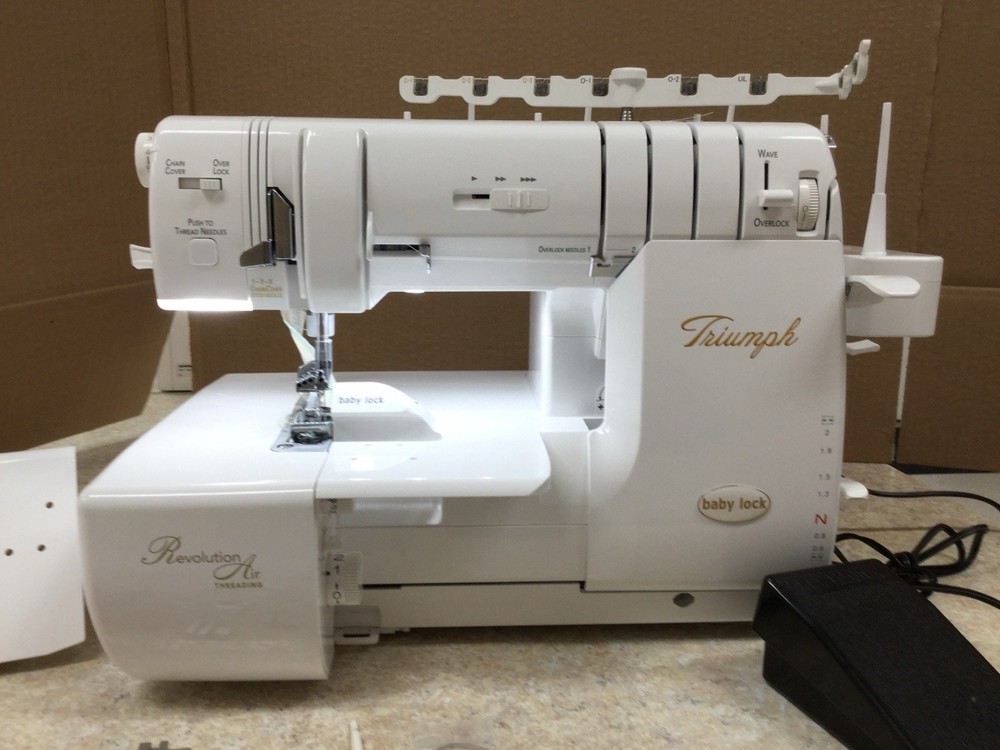 Baby Lock Triumph 8 Thread Serger Machine