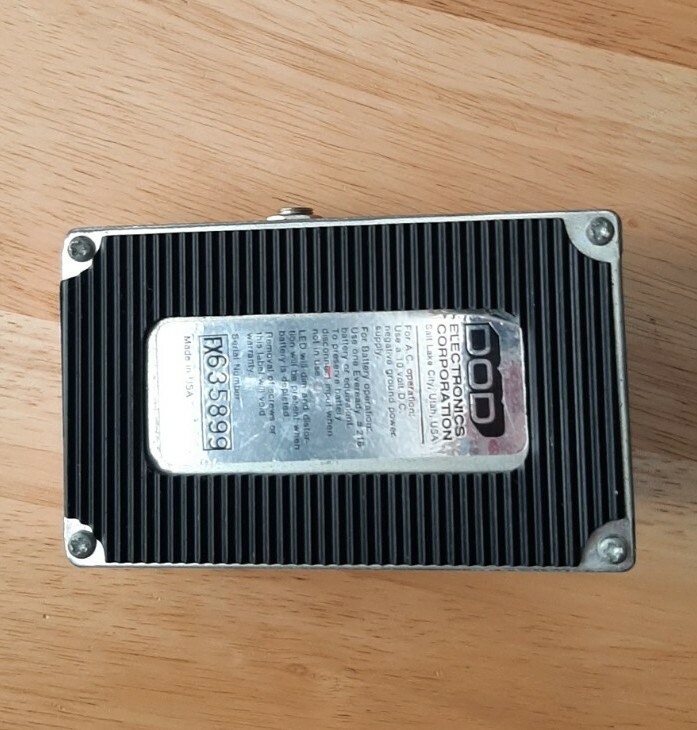 Vintage DOD FX 82 Bass Compressor Effects Pedal