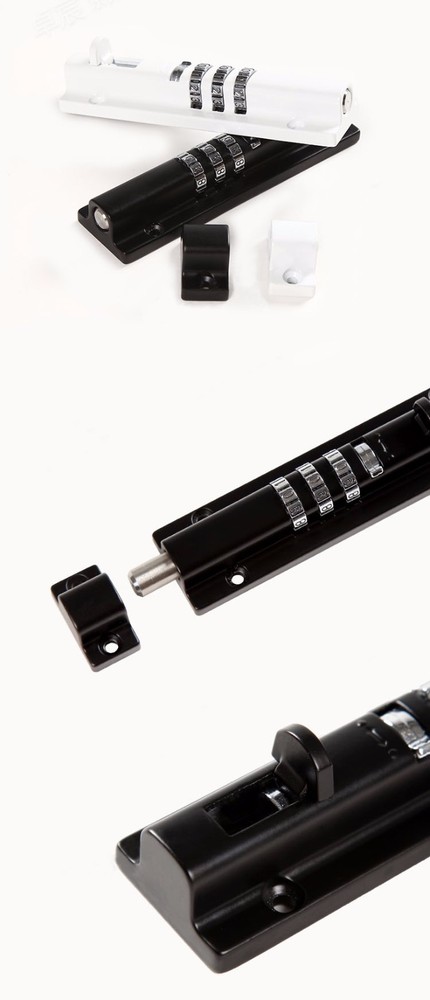 Combination Bolt gate Lock (OWACH AL-971) Combi bolt latch, SUS Sliding bolt