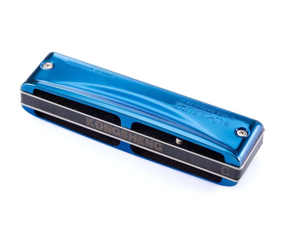 Kongsheng Bluebird High Quality 10 Hole Diatonic Harmonica ~Multiple Keys