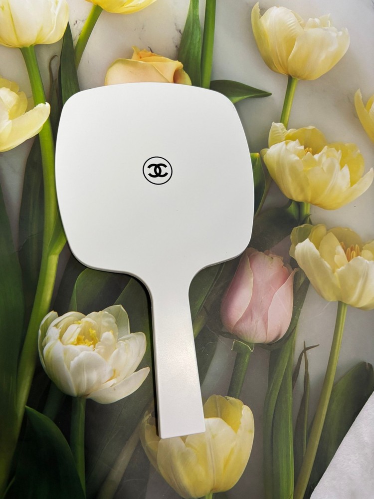 Chanel CC - Handheld Mirror White - New in Box