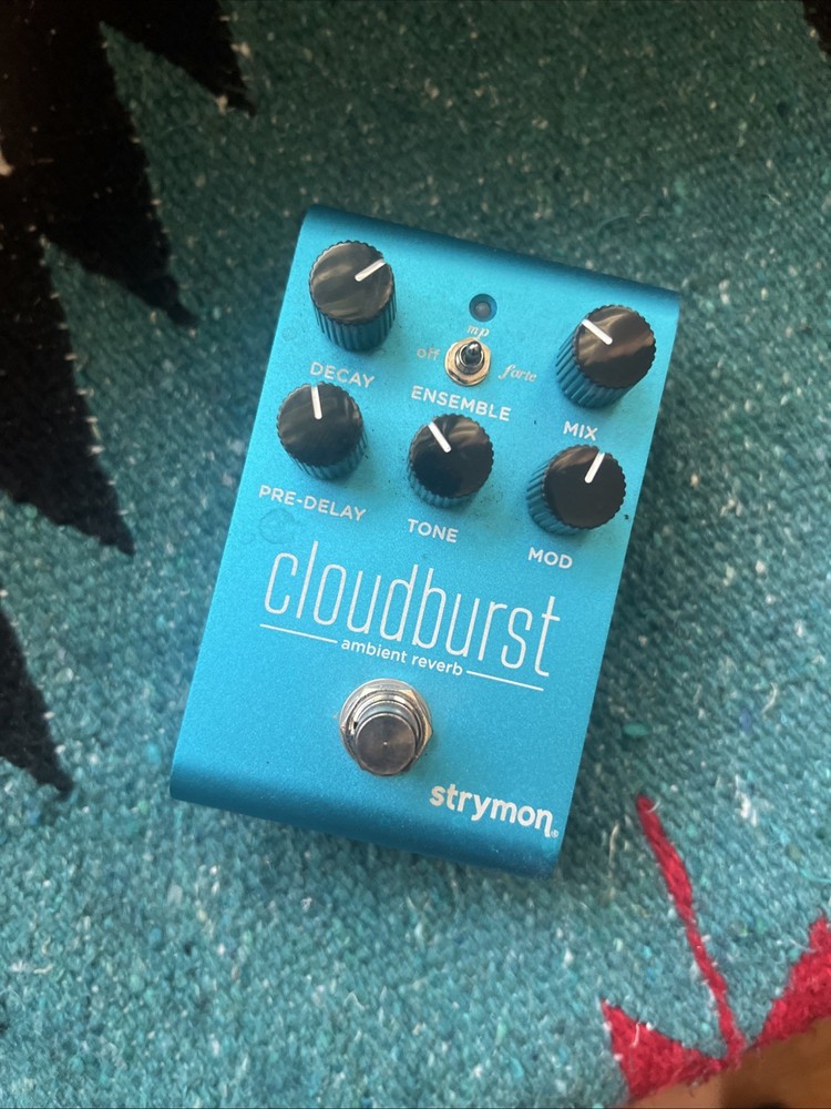 Strymon CLOUDBURST Reverb Pedal - Blue