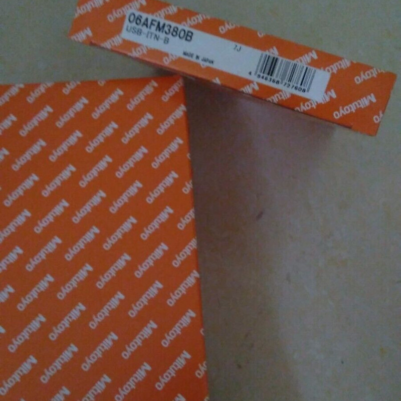 New Mitutoyo 06AFM380B USB Input Tool USB-ITN-B Data Cable replace 06ADV380B