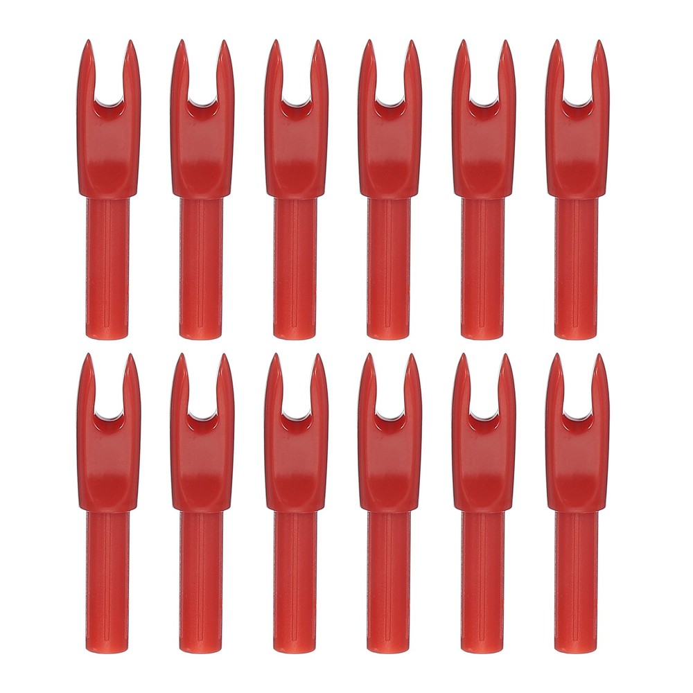 Arrow knuckles 4.2mm, 12 pieces, plastic replacement, red