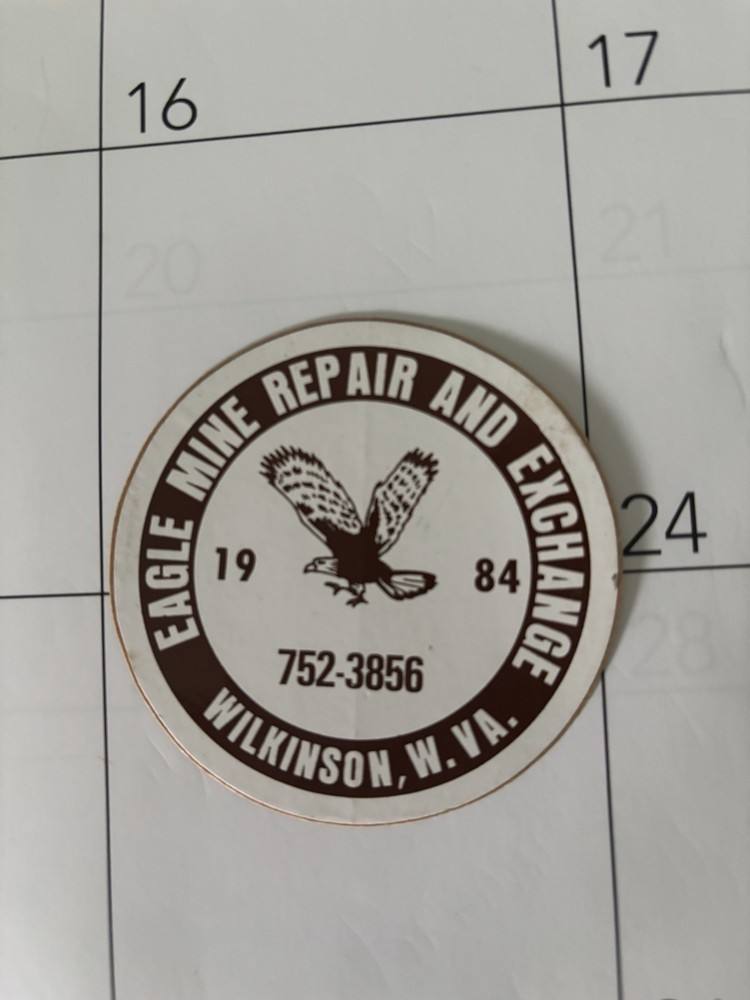 coal mining stickers Nice Vendor. Item O