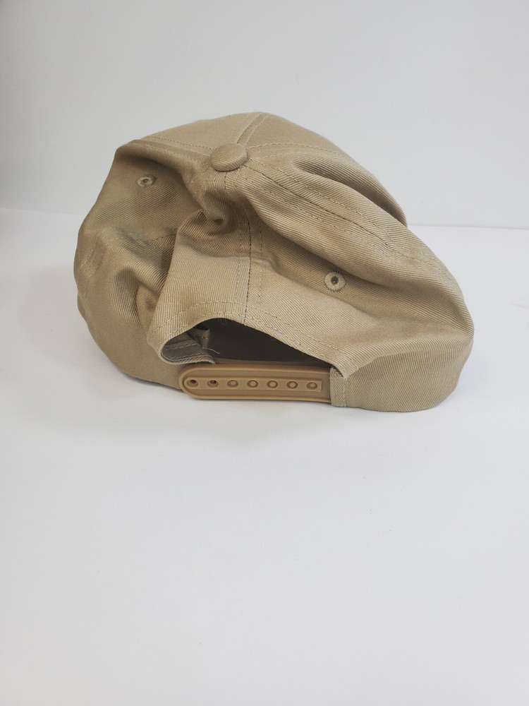 Ducks Unlimited Hat Cap Beige Snap Back Embroidered Logo Conservation Hunter