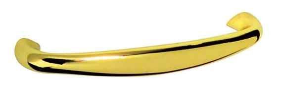 5" Dee Pull Polished Brass