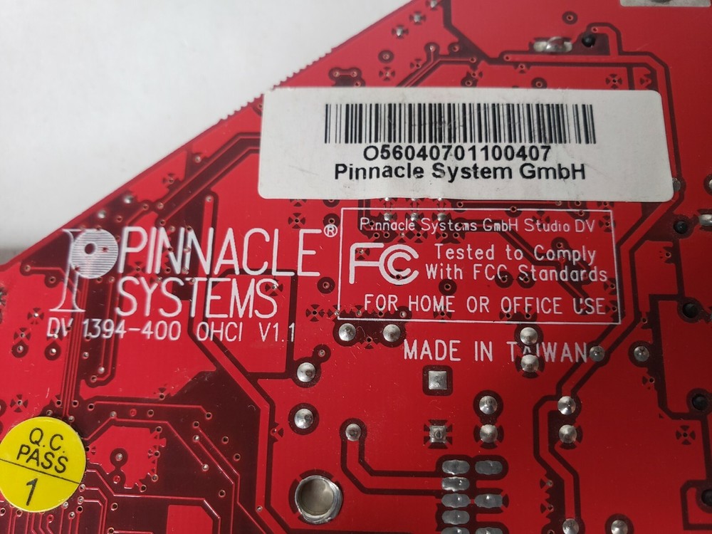 PINNACLE Systems GmbH (h) Studio DV Card