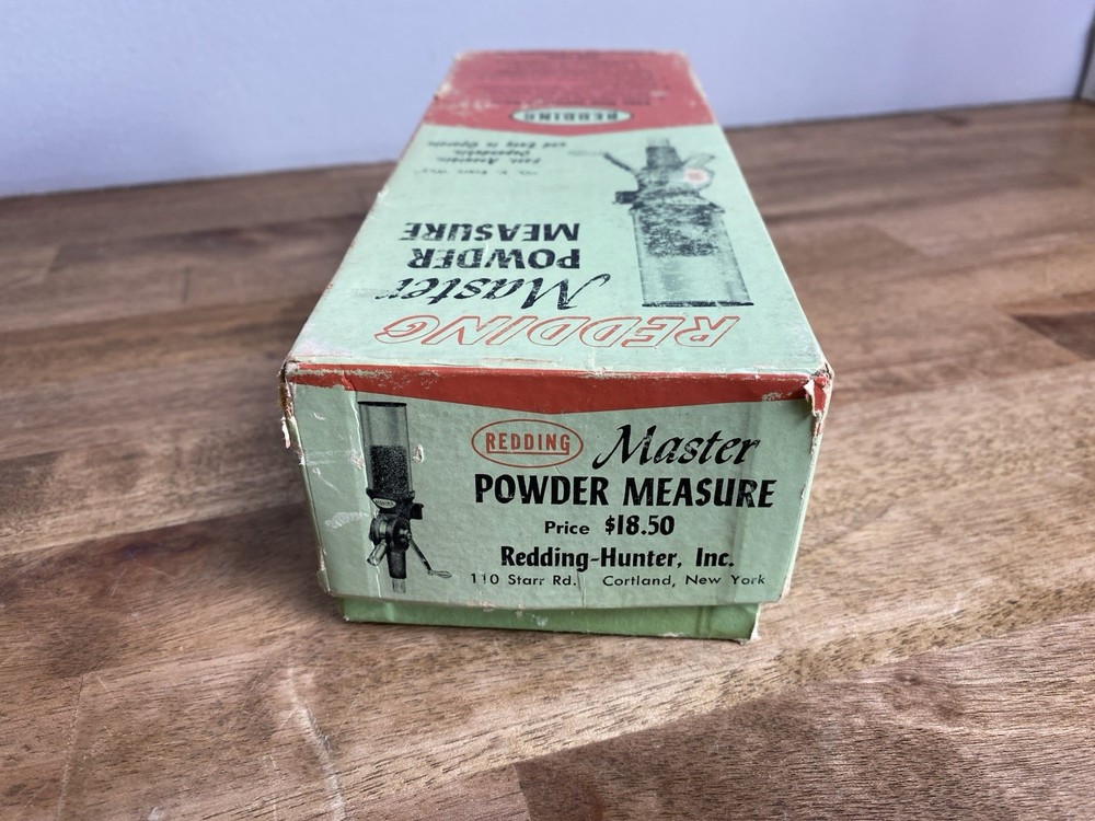 Vintage Redding Master Powder Measure Reloading