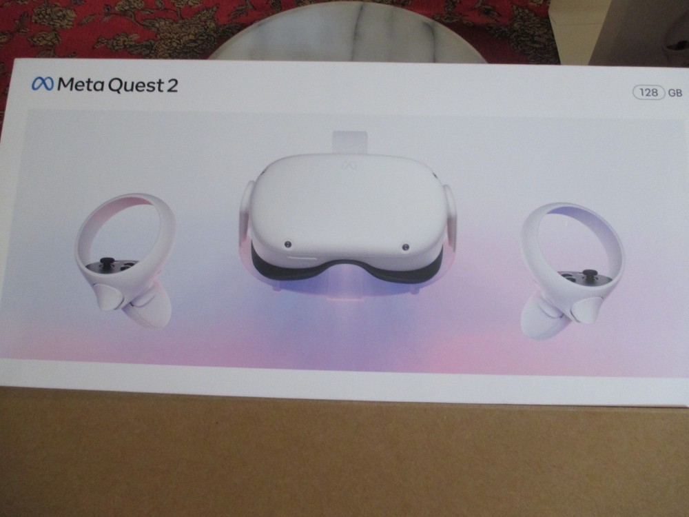 Meta Quest 2 128GB Open Box Great Condition VR Headset/Controls - Untested