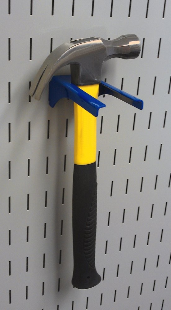 Wall Control Blue Pegboard Kit: Deluxe Storage & Organization, 50 lbs Capacity