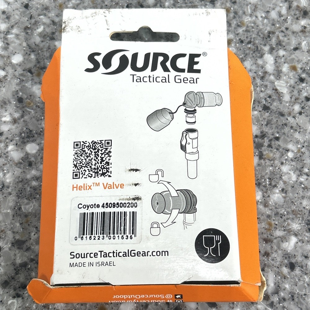 Source Tactical Helix Bite Valve Coyote Modular High Flow Replacement Kit