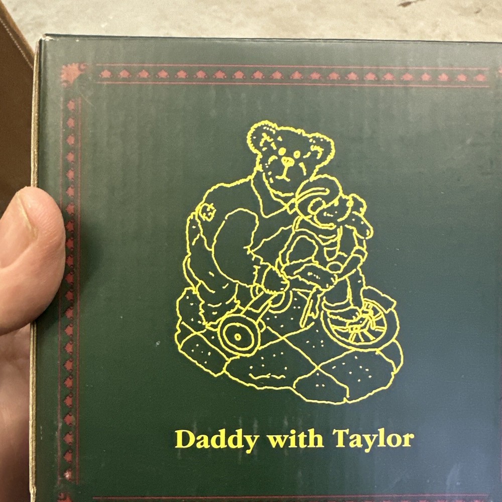 Boyd's Bear Daddy with Taylor..Hold on Tight