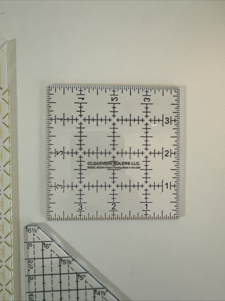 3 Quilting Cutting Triangles/squares