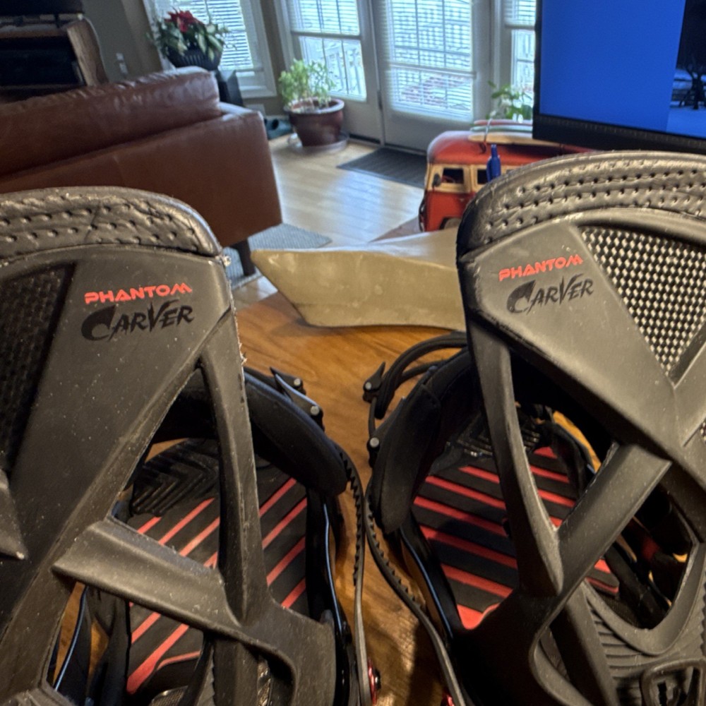 Nitro Phantom Carver Snowboard Bindings. 4x4/Large
