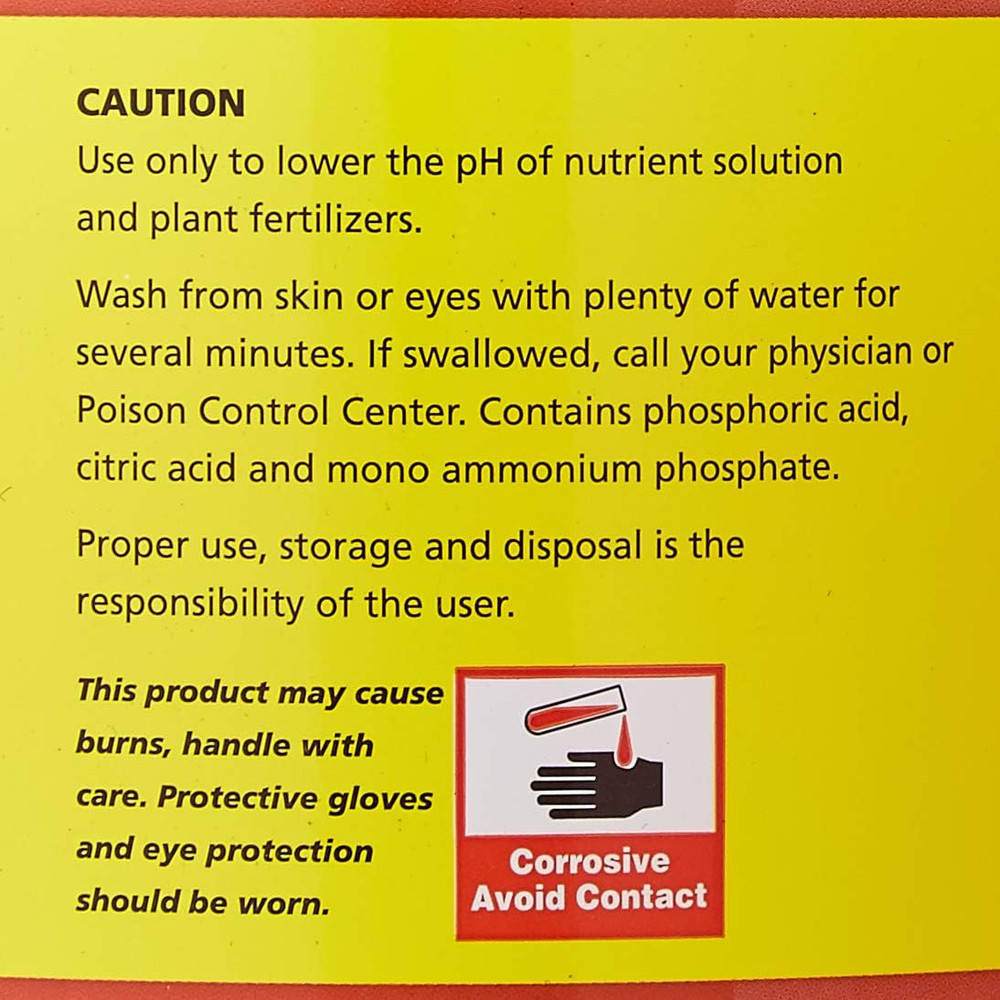 Ph down Liquid Premium Buffering for Ph Stability, 1-Gallon