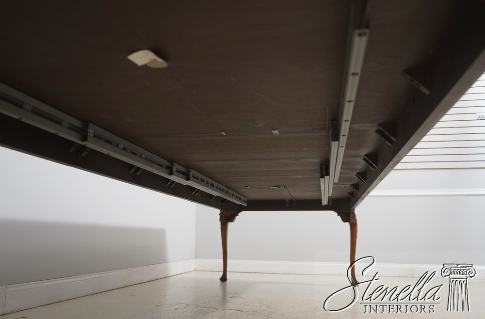 L72165: BAKER Walnut Stately Homes Dining Table