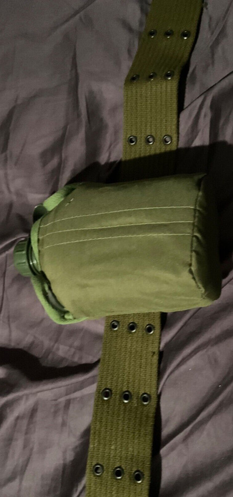 G.I. Style Canteen, Cover & Belt