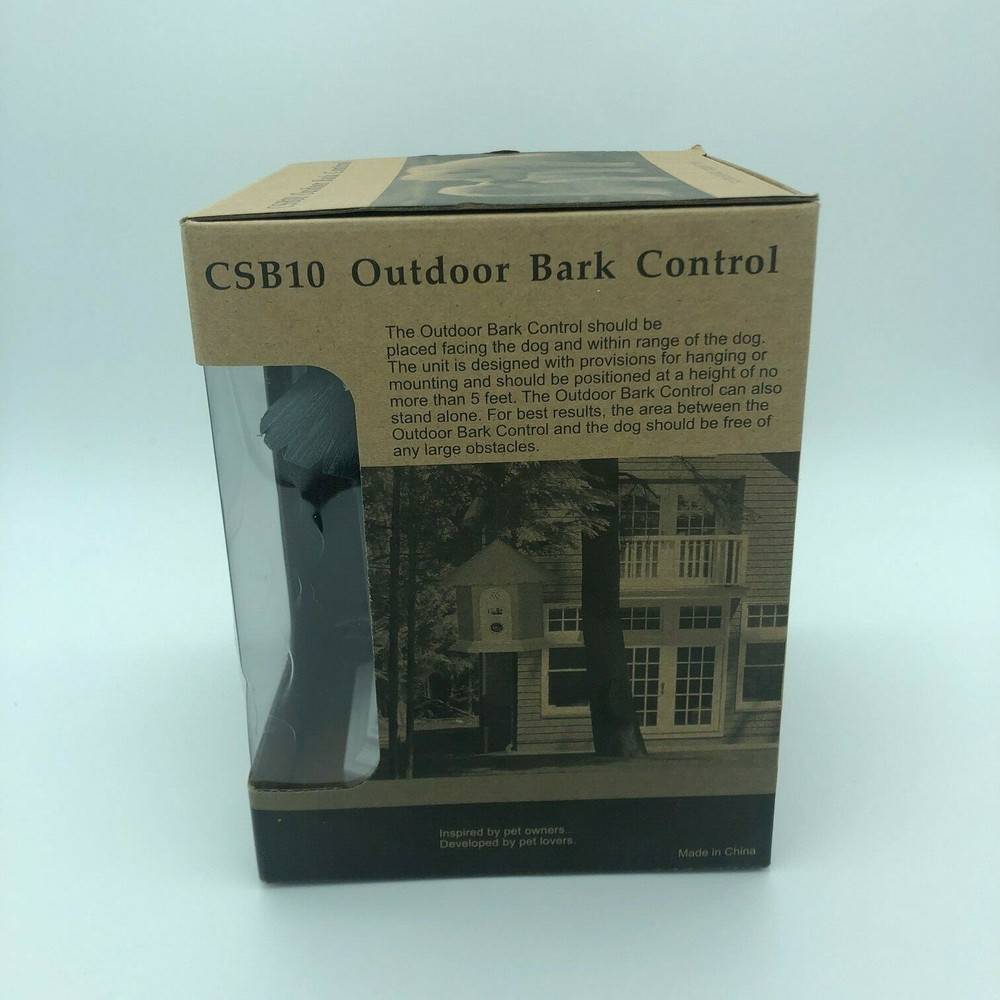 CSB 10 Outdoor Bark Control - Brand New