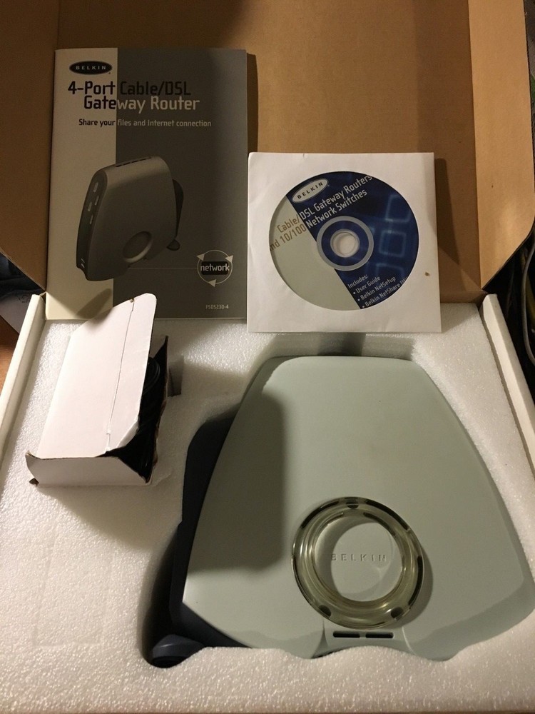Belkin F5D5230-4 4-Port 10/100 Gateway Router