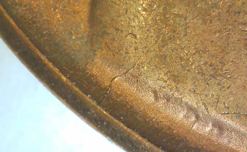 1953 S Lincoln Cent BU Red- Spike Head