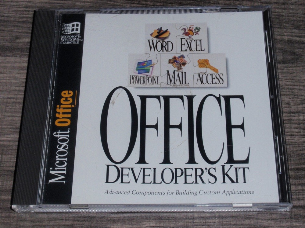 Microsoft Office Developer's Kit for Office 4.0 & 4.2 PC CD-ROM Windows 3.1 1994