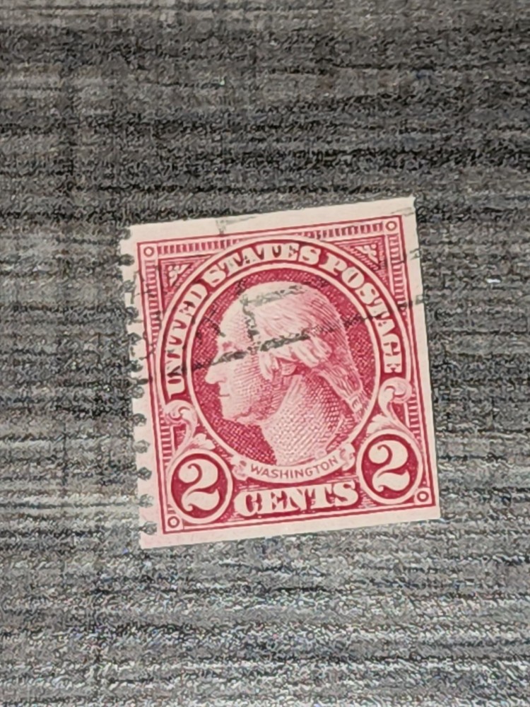 US Unchecked Red Washington 2c Stamp Used - #E424