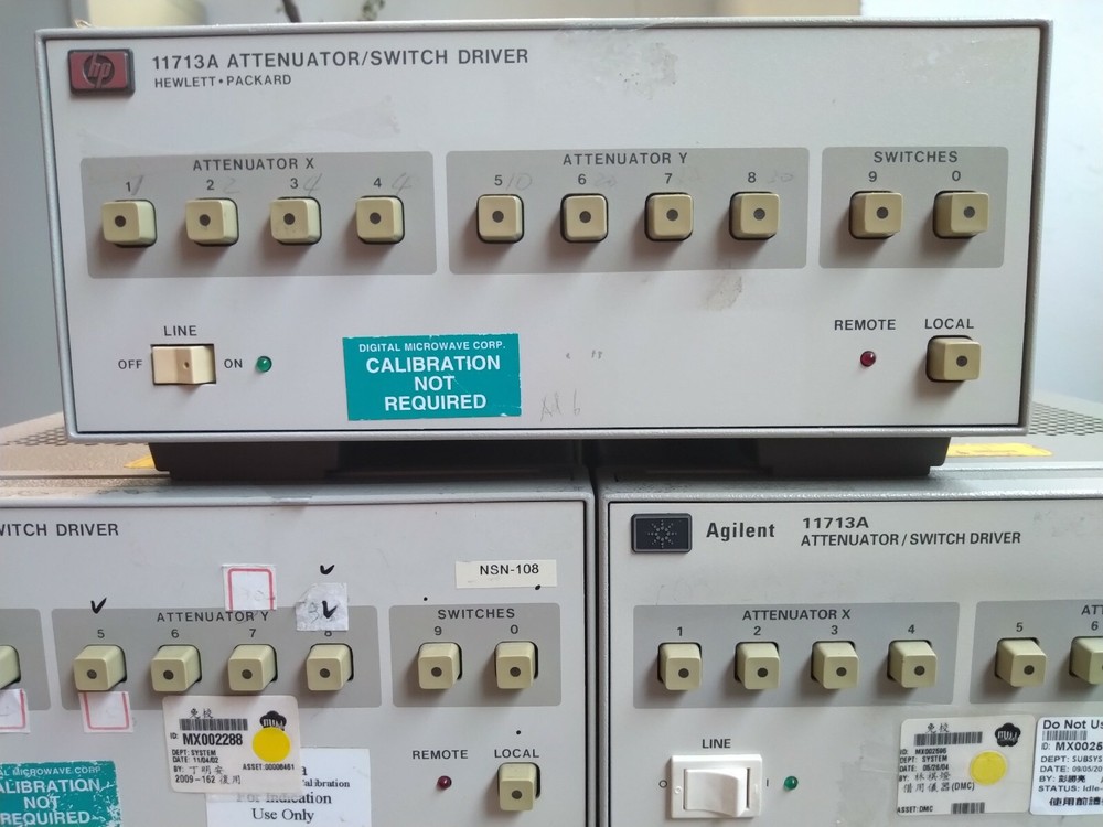 HP Agilent 11713A Attenuator Switch Driver
