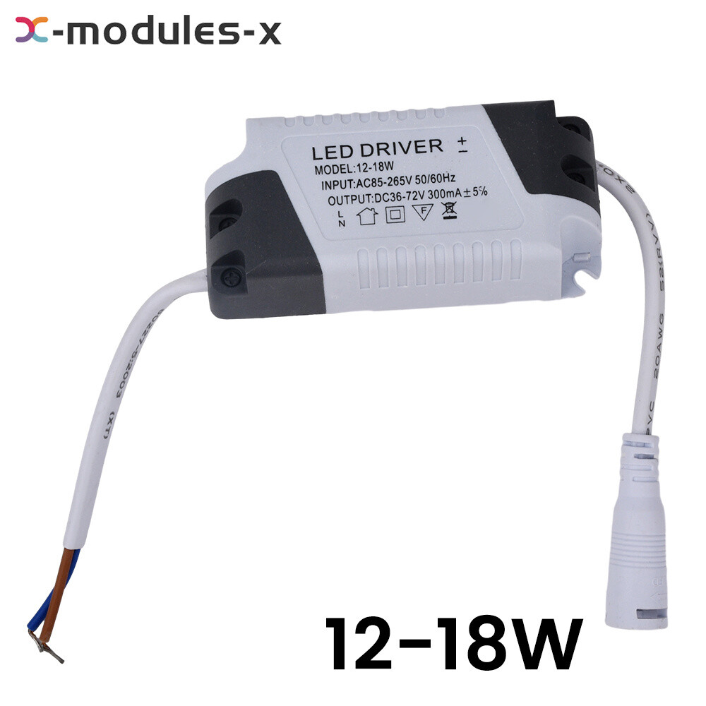 LED Panel Driver Ceiling Light AC85~265V 3-36W Transformer Power Supply Adapter