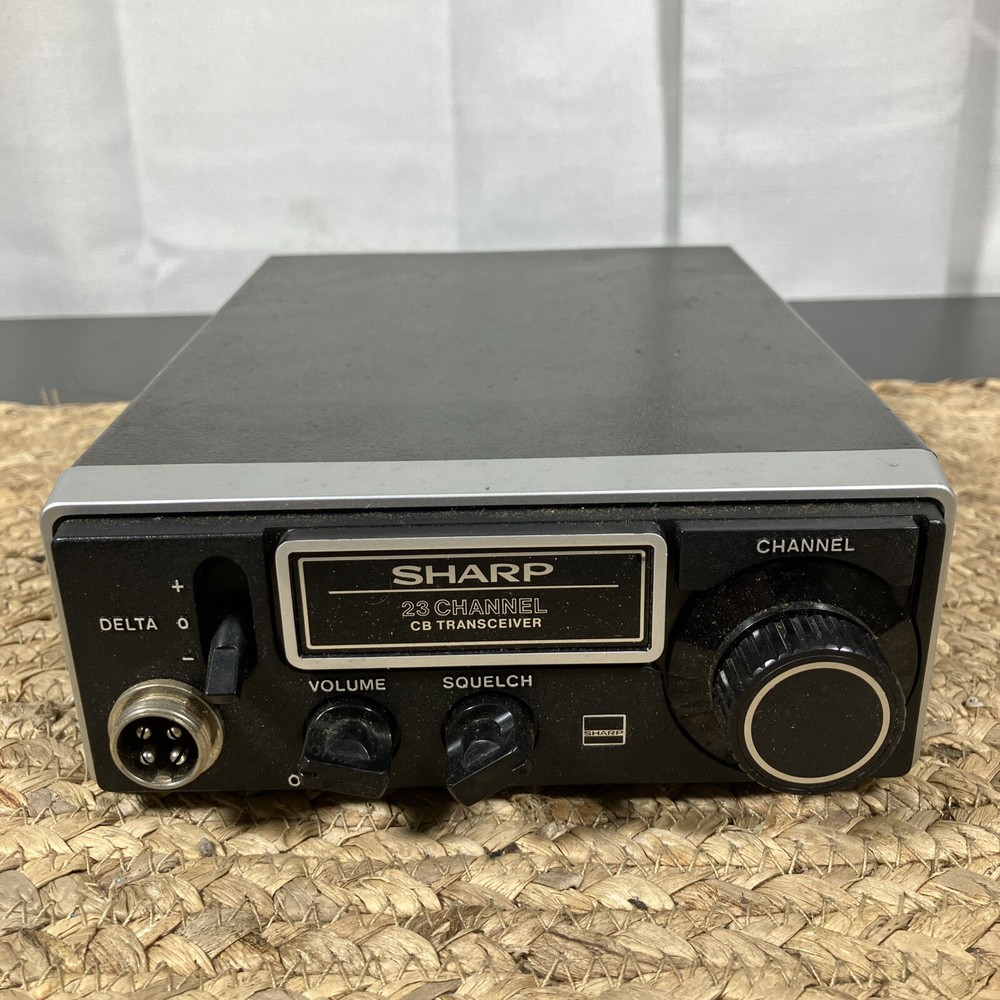 Vintage Sharp CB-700 23 Channel Radio Transceiver Untested