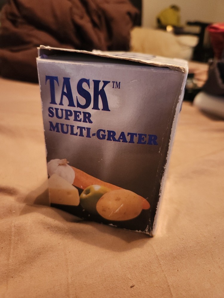 TASK Super Multi-Grater ~ Cheese / Food Kitchen Tool W/ Original Box