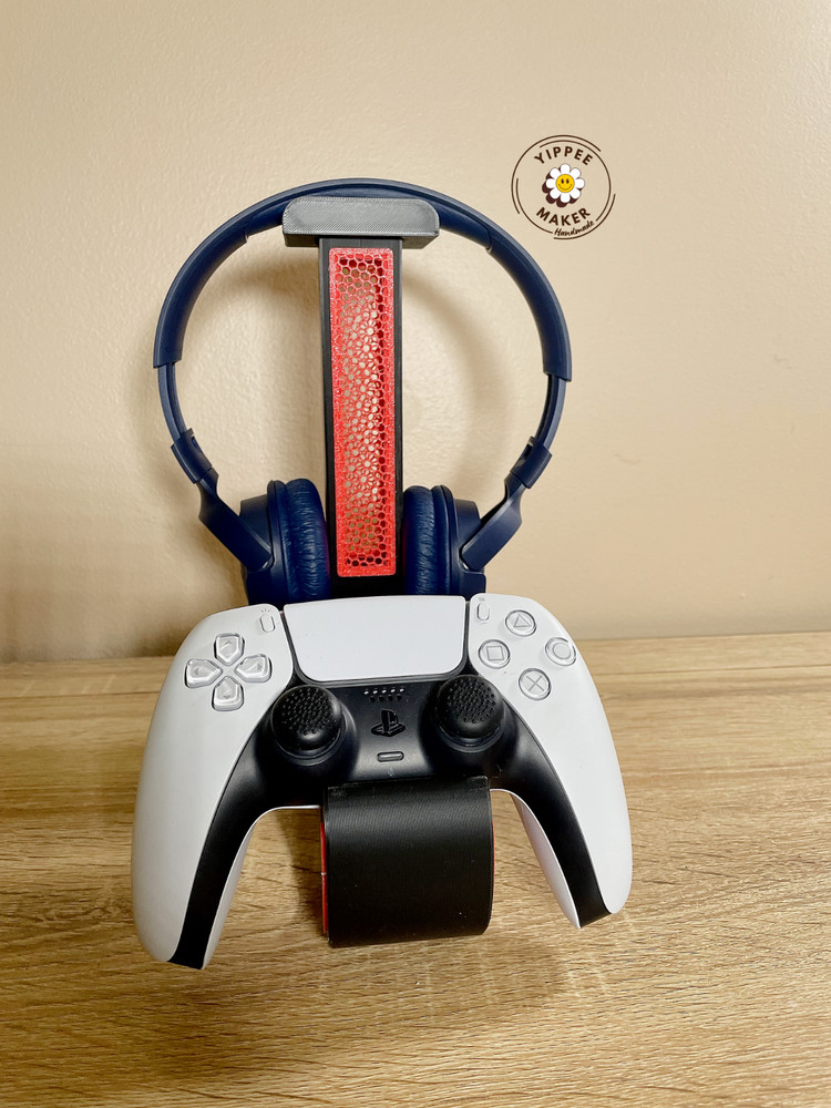 Controller Stand Headphone Holder Game Controller Headset for PS5/XBOX
