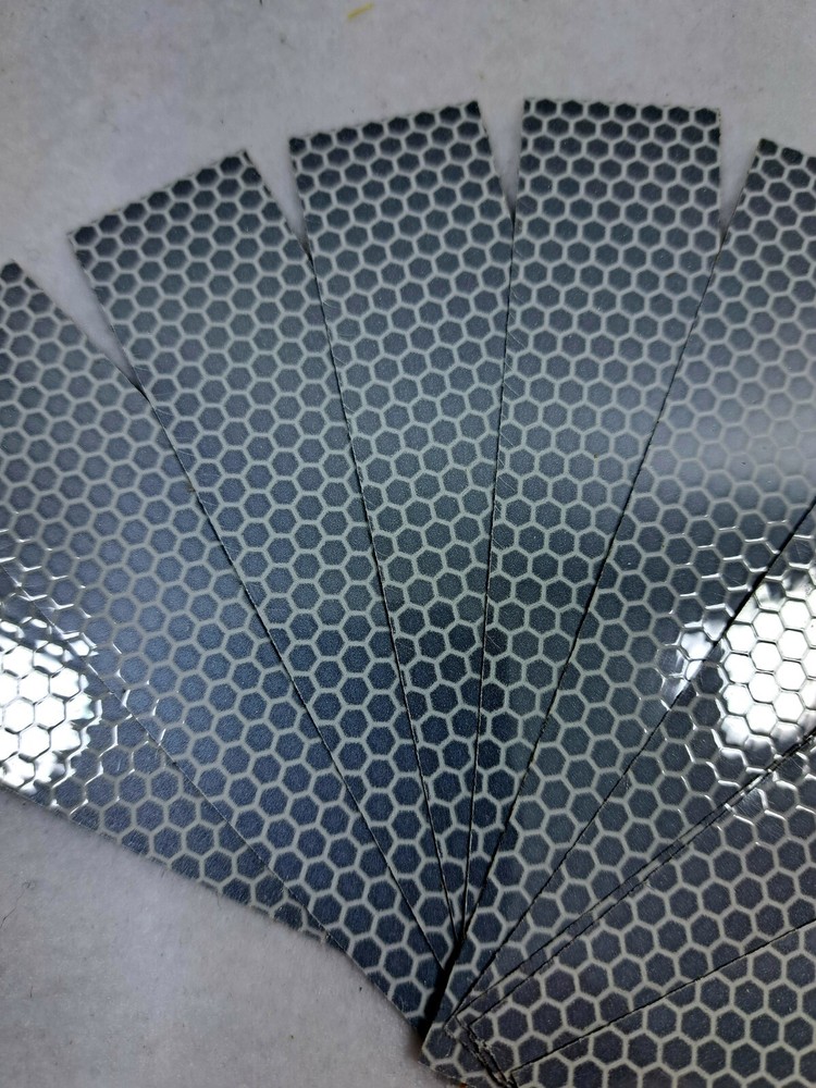 Reflective Silver Adhesive Strips, 1"x5" 10 pk.