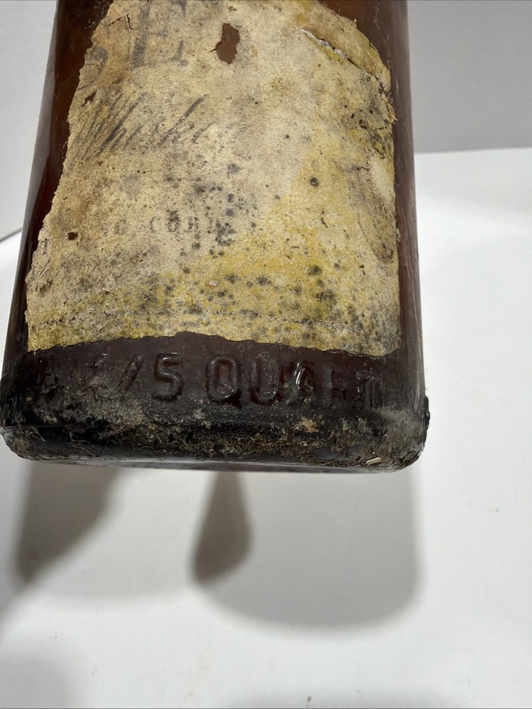 Vintage Kinsey Whiskey Bottle Empty