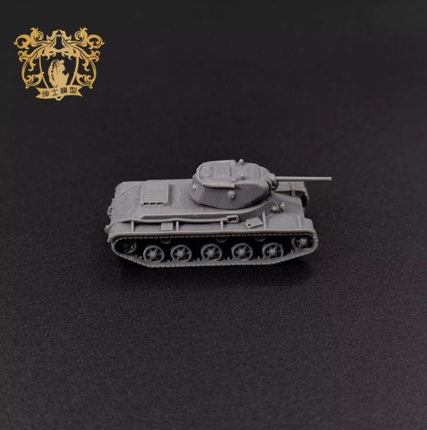 3D Printed 1/144 Soviet Kv-13 Medium Tank Uncolored Model