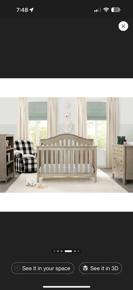 Delta 6 in 1 Crib