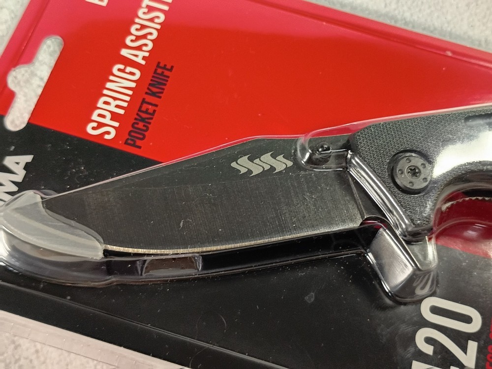 Kuuma Spring Assisted Pocket Knife 3 5" Blade will not corrode
