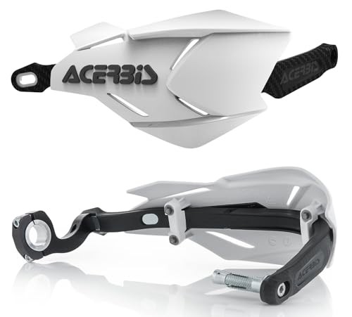 22397.237 Moto Hand Guards, Size Unifit White/Black
