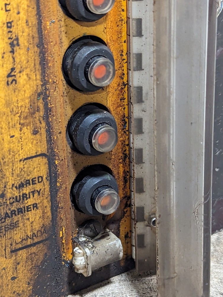 ISB Infrared Security Barrier Receiver with Beam Blackout Buttons