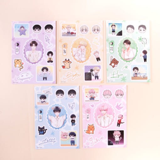 Webtoon MD [ This Life's Universal Superstar 이생우 ] Sticker RANDOM 스티커 (DCGD122)
