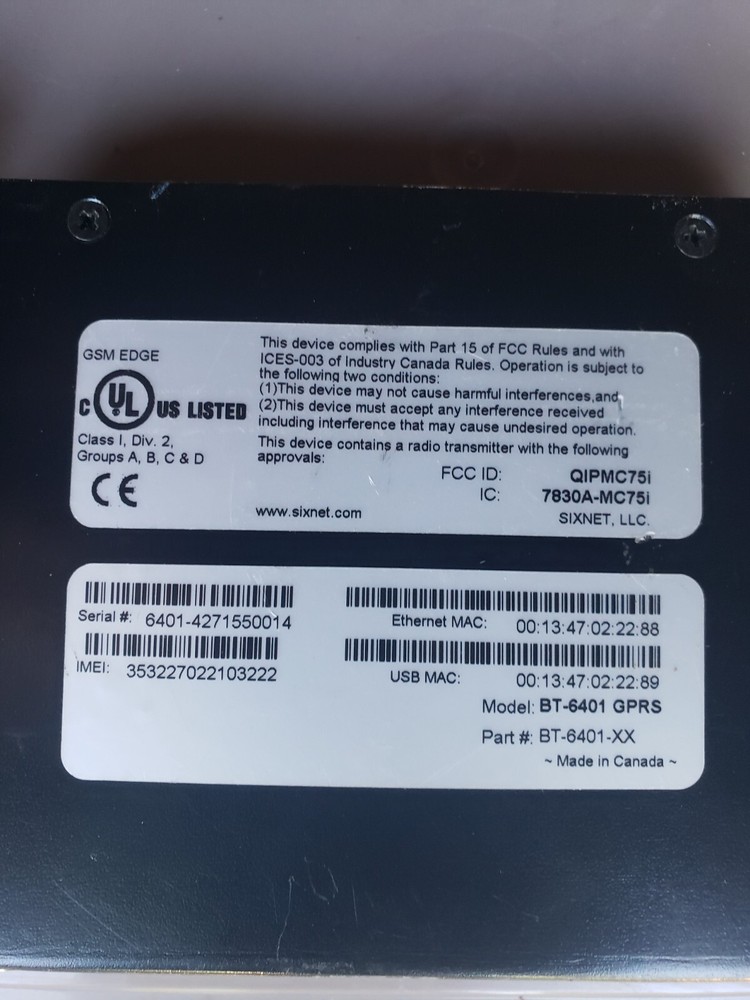 2 - Blue Tree BT-6401 Cell Modems