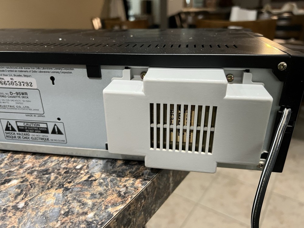 Sansui D-95WR Compu-Synchro Double Reverse Cassette Deck